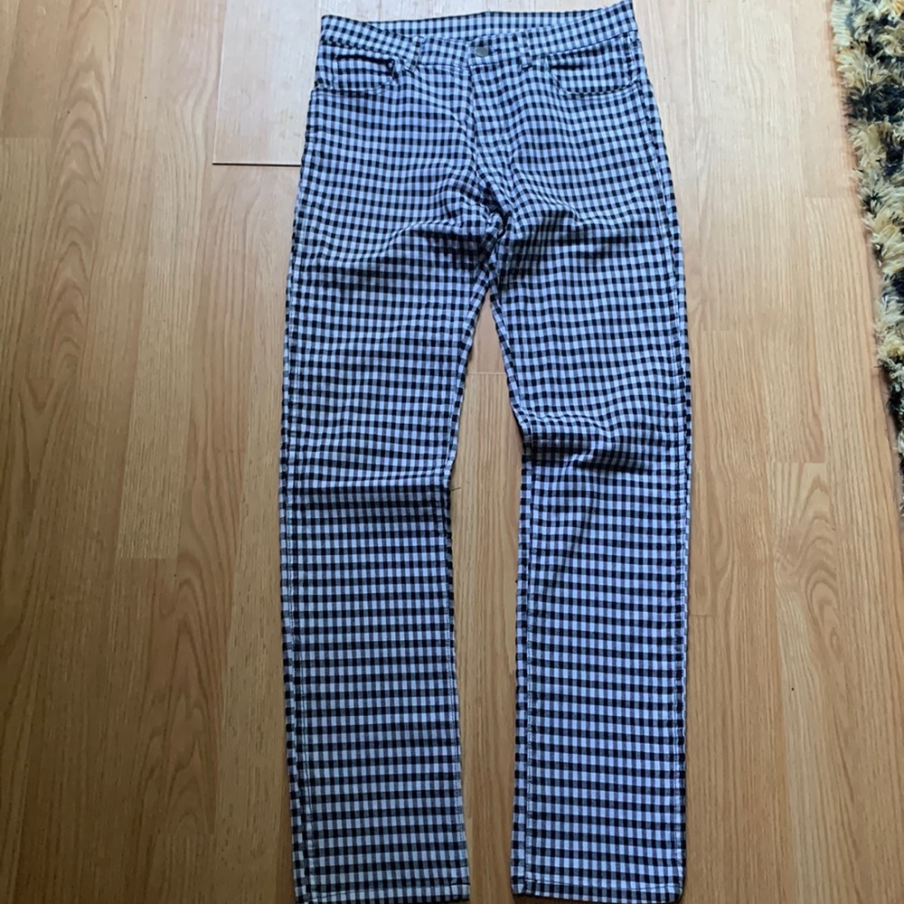 Plaid pants